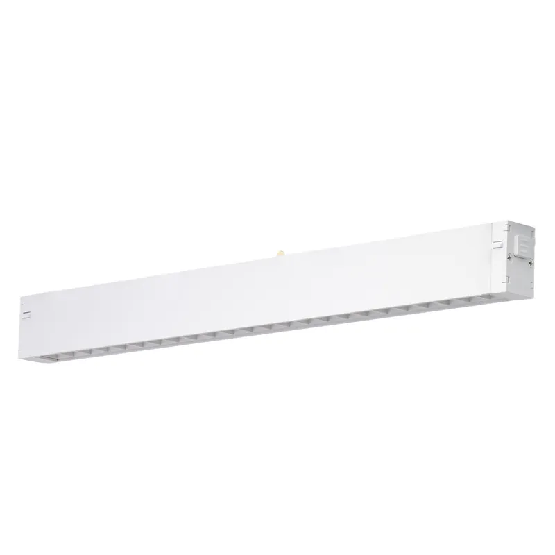 Produkt wysokiej jakości | Reflektor szynowy magnetyczny biały aluminiowy 42cm 3000K AZ6456 z serii KIRA - Azzardo