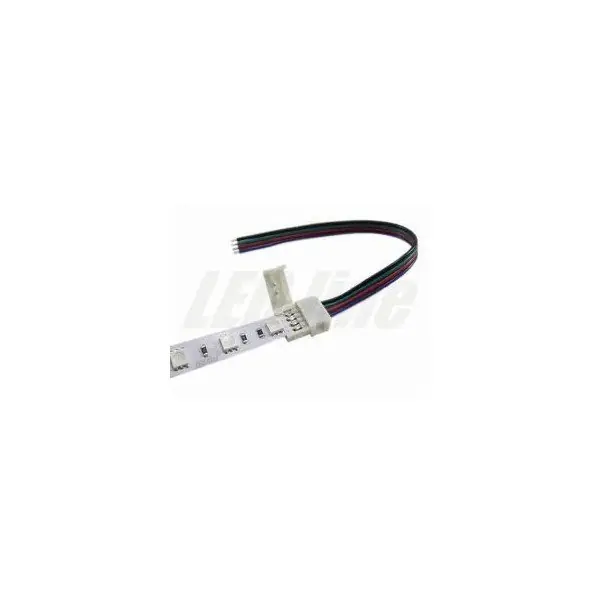 ZŁĄCZKA DO TAŚM 10MM RGB Z PRZEWODEM | Ostatnia szansa