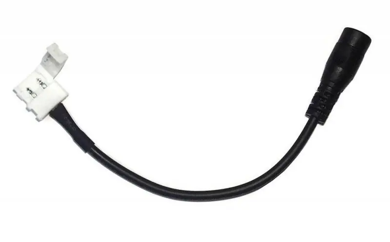 Konektor złączka taśm LED V-TAC żeńska przewód DC plug&play taśma LED 5050 | Zniżka