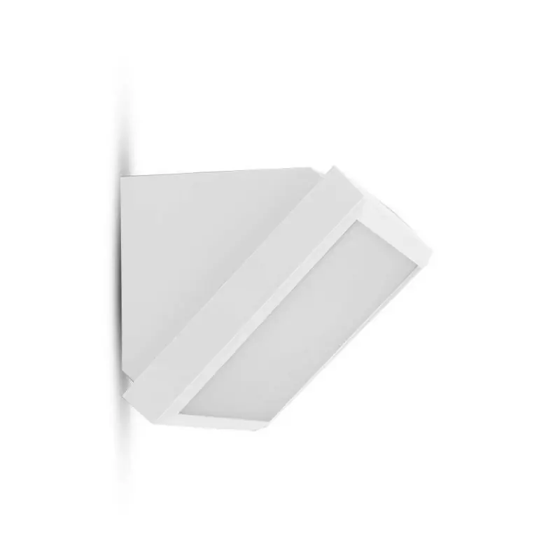 Oprawa ścienna V-TAC 20W LED ukośna biała IP65 VT-8055 4000K 2045lm - Dodaj do koszyka