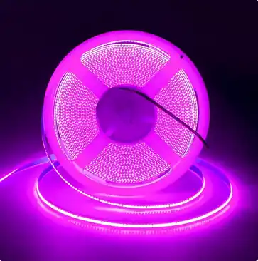 Hit | TAŚMA LED COB 12V LINIA ŚWIATŁA 320 RÓŻOWA 1M.