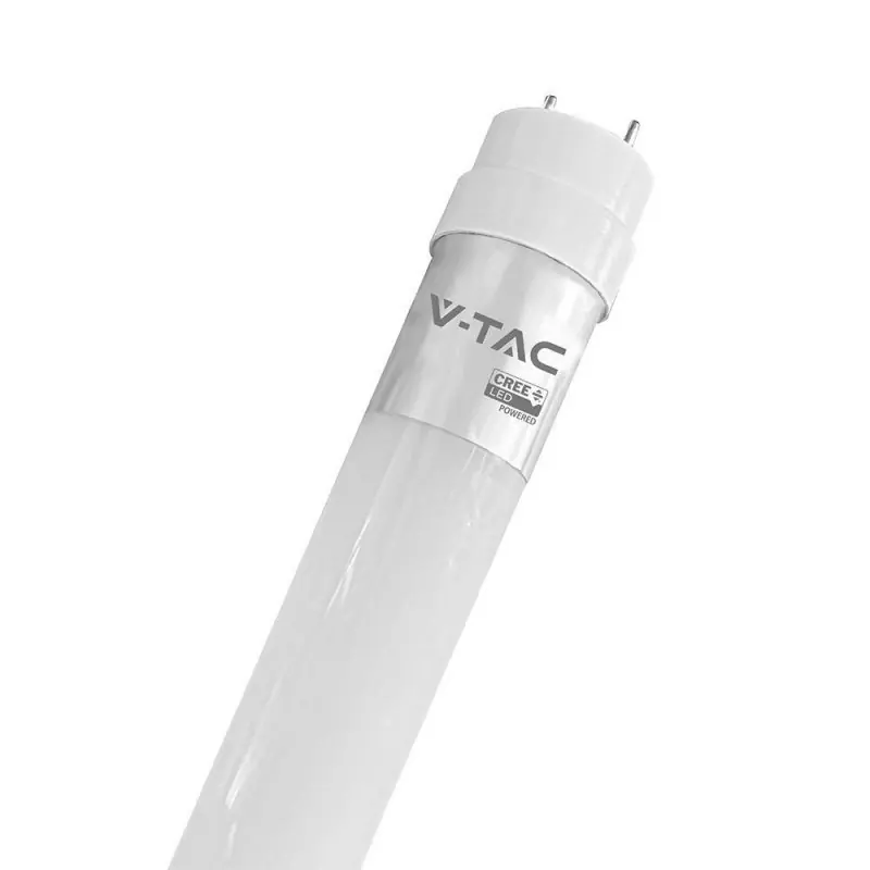 Tuba świetlówka LED T8 V-TAC CREE CHIP 60cm 7W G13 150Lm/W nano plastic VT-007 6500K 1050lm 6 lat gwarancji - Skorzystaj z oferty