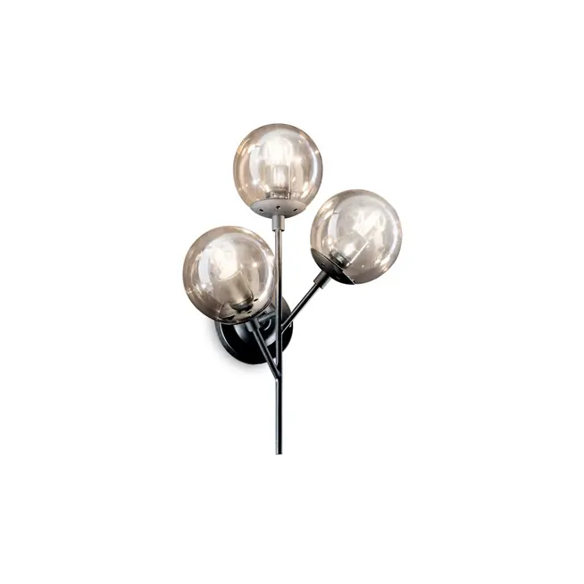 KINKIET KEPLER AP3 CZARNY 187006 IDEAL LUX | Zapasy na wyczerpaniu