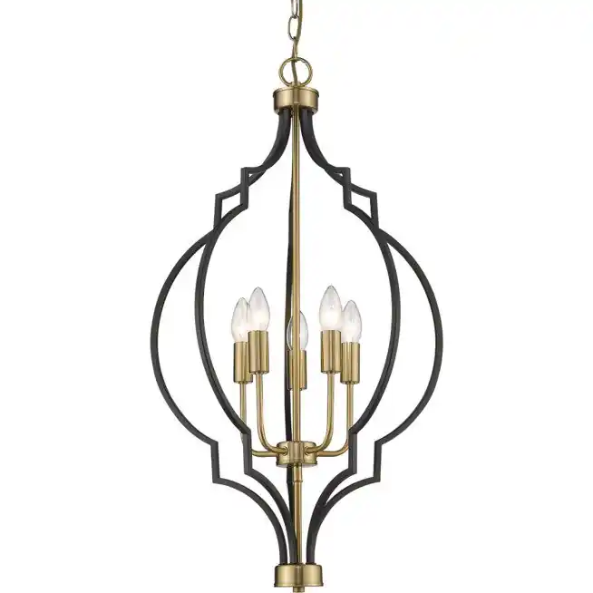 Kup teraz | Lampa wisząca Nashville Cosmo Light P05186BK