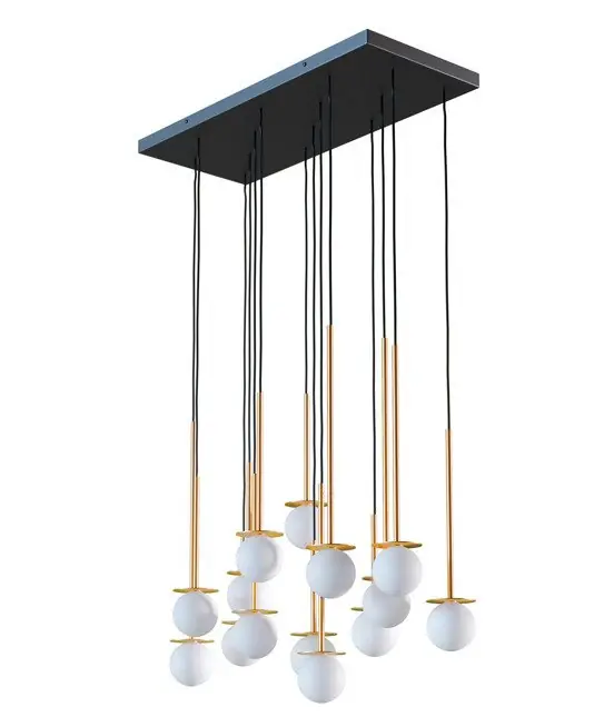 Lampa wisząca Cotton Panel II złota Cleoni - Sprawdzony wybór