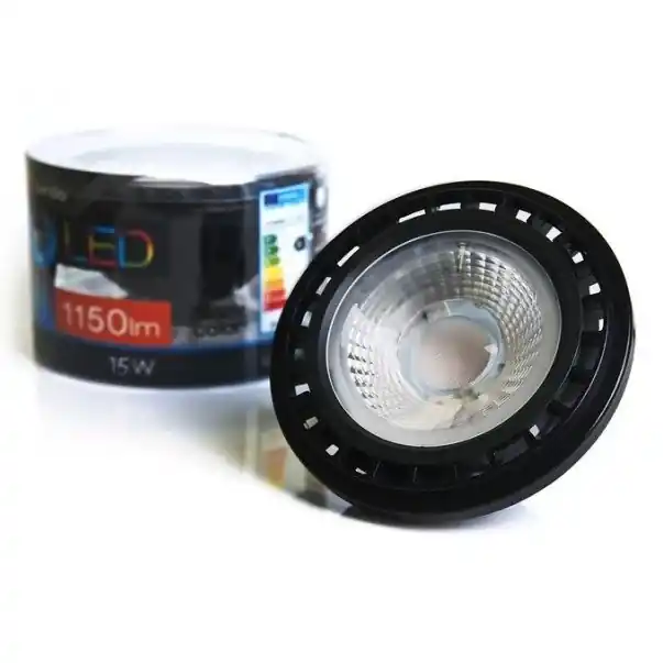 Ostatnie egzemplarze - ŻARÓWKA ES111 15W GU10 CZARNA LED