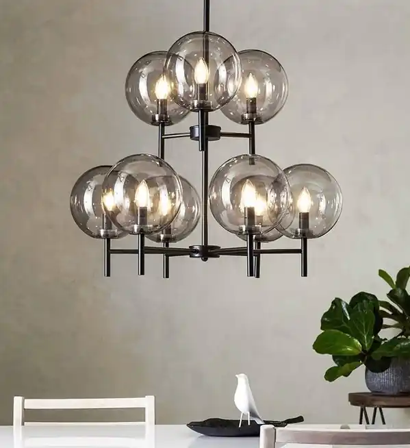 Kup dziś - Lampa wisząca CROWN Markslojd 107921 czarna