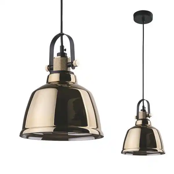 Cena obniżona - Lampa wisząca Amalfi M Gold I 9153 Nowodvorski