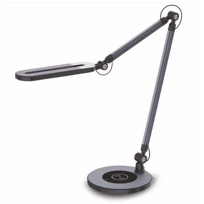Czarna lampa kreślarska LED ROSA WIRELESS NILSEN - Produkt ceniony przez klientów