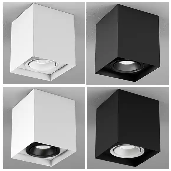 Wysoka jakość | Plafon SQUARES next 50x1 LED 36° AQform