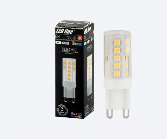 Żarówka LED line G9 4W 2700K 350lm 220-240V | Bezpośrednio od producenta