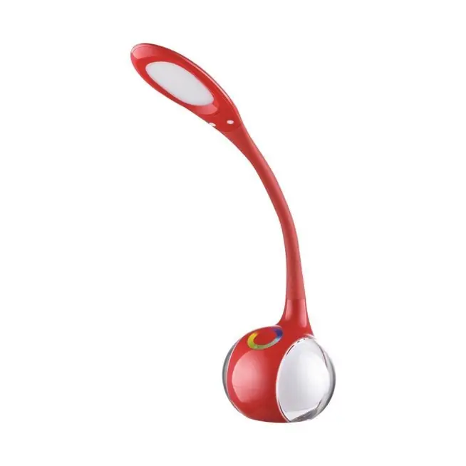 Hit sprzedaży - Czerwona lampka biurkowa LED Nilsen Magic RGB 256 barw