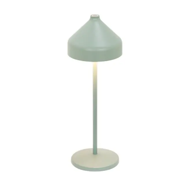 Od ręki - Lampa stołowa Amelie zielona Zafferano