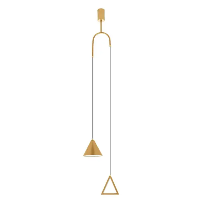 MOOSEE lampa wisząca ACUSTICA złota - Wysyłka od ręki