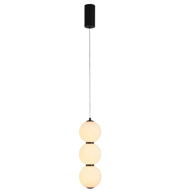Ekspresowa wysyłka | Lampa wisząca PERLA LED czarna Step into design