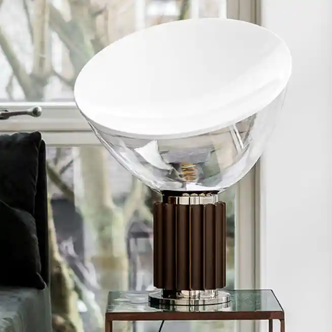 Lampa stołowa Taccia Small brązowa F6604046 Flos - Łatwy zwrot