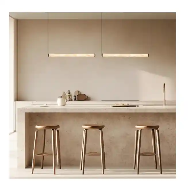 Oferta kończy się wkrótce - WISZĄCA LISTWA ŚWIETLNA LED 20W 3000K TRIAC ALABASTER 2538 ZAMBELIS