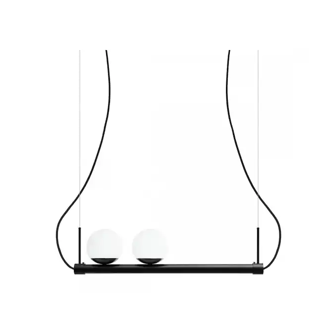 Lampa wisząca LIGNE czarna UMMO - Oszczędź