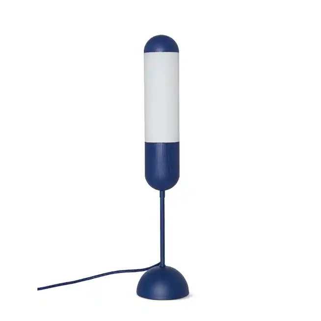 Kupuj bezpiecznie | Lampa stołowa FUNSUI ST granatowa UMMO