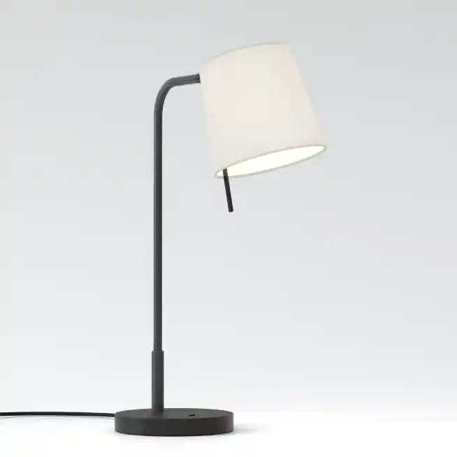 Lampa stołowa czarna Mitsu Table z białym abażurem Cone 173 Shade Astro Lighting | Ograniczona ilość