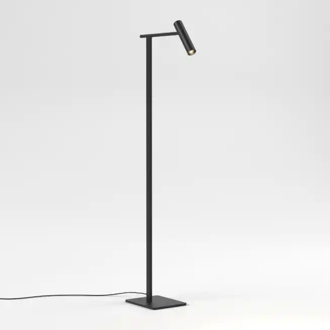 Bardzo popularny produkt - Lampa floor Leda Desk z czarnym kloszem Leda Round Shade Astro Lighting