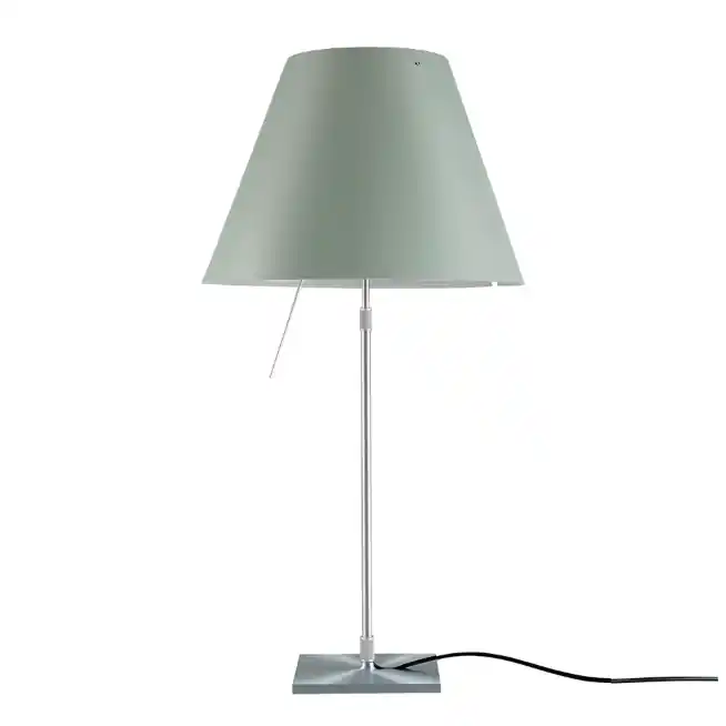 Łatwy zwrot | Lampa stołowa Costanza Telescopic – dimmer Luceplan