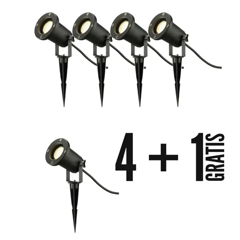 Prosto od producenta - NAUTILUS SPIKE 4+1 gratis reflektor ogrodowy SLV