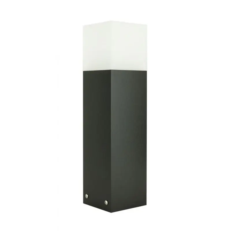 CUBE MAX CB-MAX 400 BL lampa podłogowa ogrodowa SU-MA, 40cm, E27, czarny, IP44, max 20W | Top produkt
