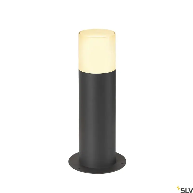 W sprzedaży - GRAFIT 30 słupek ogrodowy SLV, okrąg, 30cm, antracyt, E27, IP44, max 11W